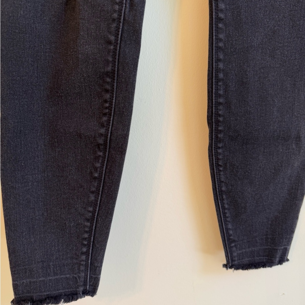 SPANX Black Distressed Skinny Jeans in Vintage Black *GOOD USED CONDITION* - Picture 6 of 11
